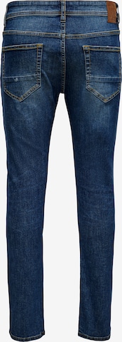 Regular Jean 'Weft' Only & Sons en bleu