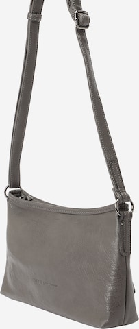 TOM TAILOR DENIM Crossbody Bag in Grey: front