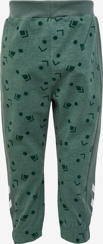 Hummel Tapered Workout Pants 'Avery' in Green