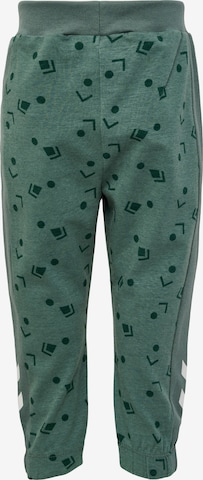 Hummel Tapered Workout Pants 'Avery' in Green