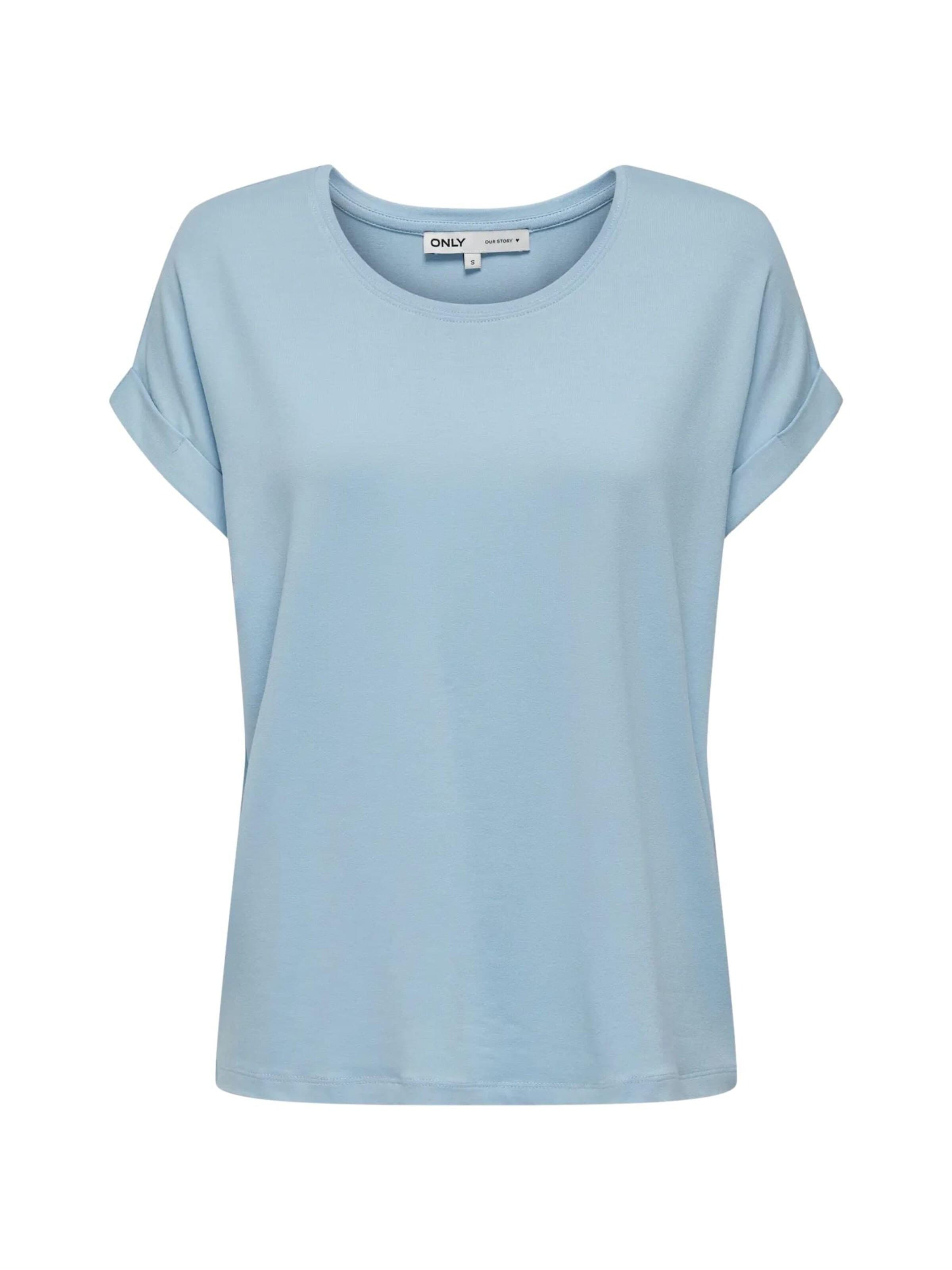 Tricou 'ONLMoster' de la ONLY pe albastru: față