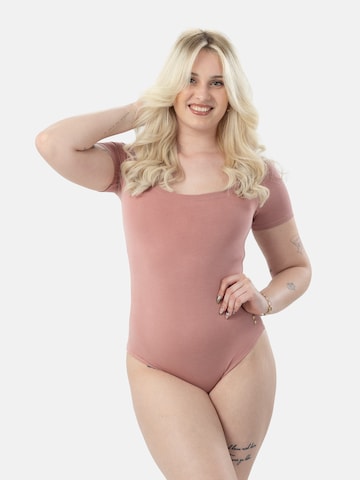 LEAFLETIC Bodysuit 'Leafletic Women’s Bodysuit' in Pink