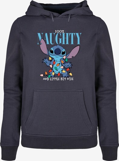 ABSOLUTE CULT Sweatshirt 'Lilo And Stitch - Naughty And Nice' in navy / mischfarben, Produktansicht