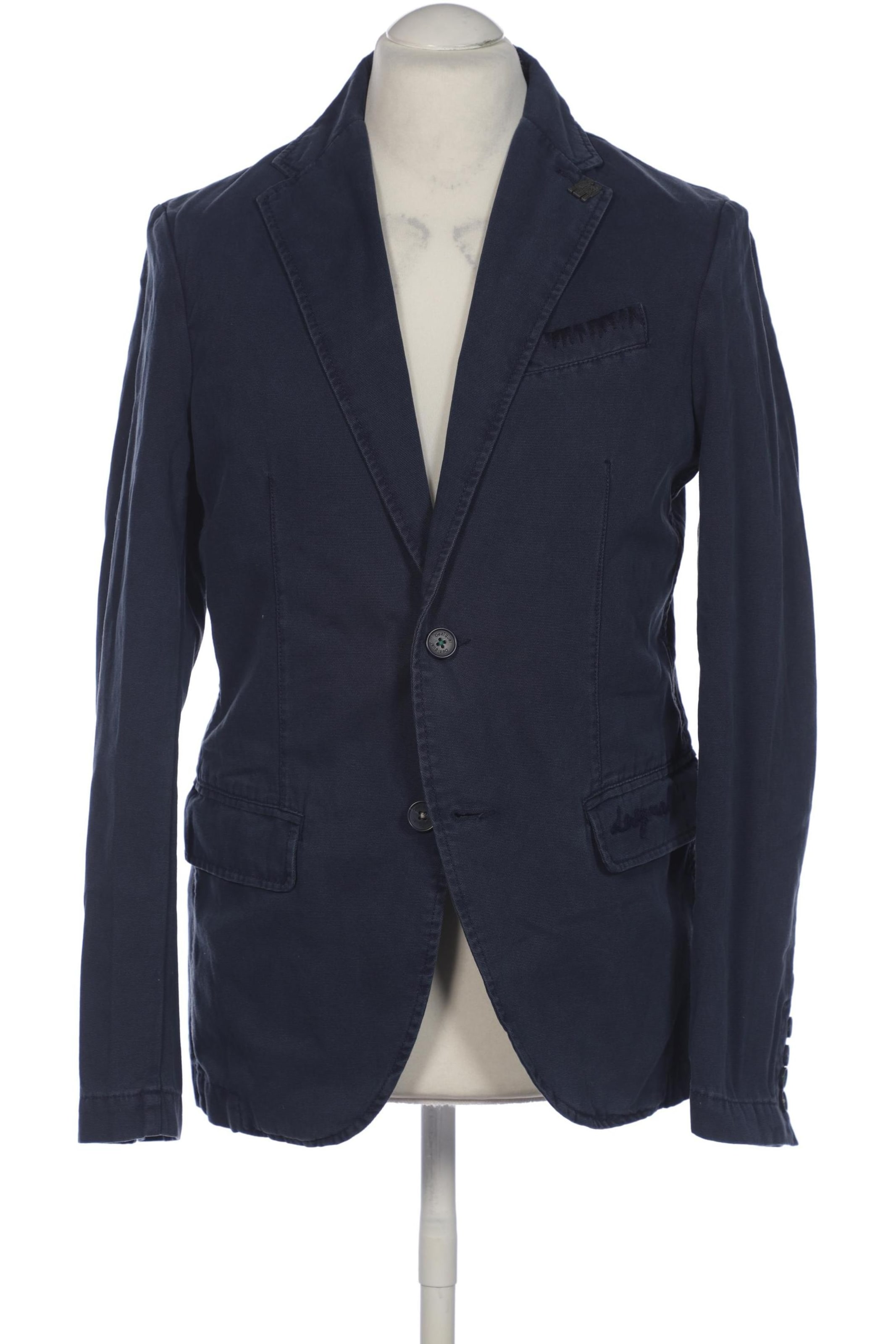 Desigual Suit Jacket in M-L in Blue: front