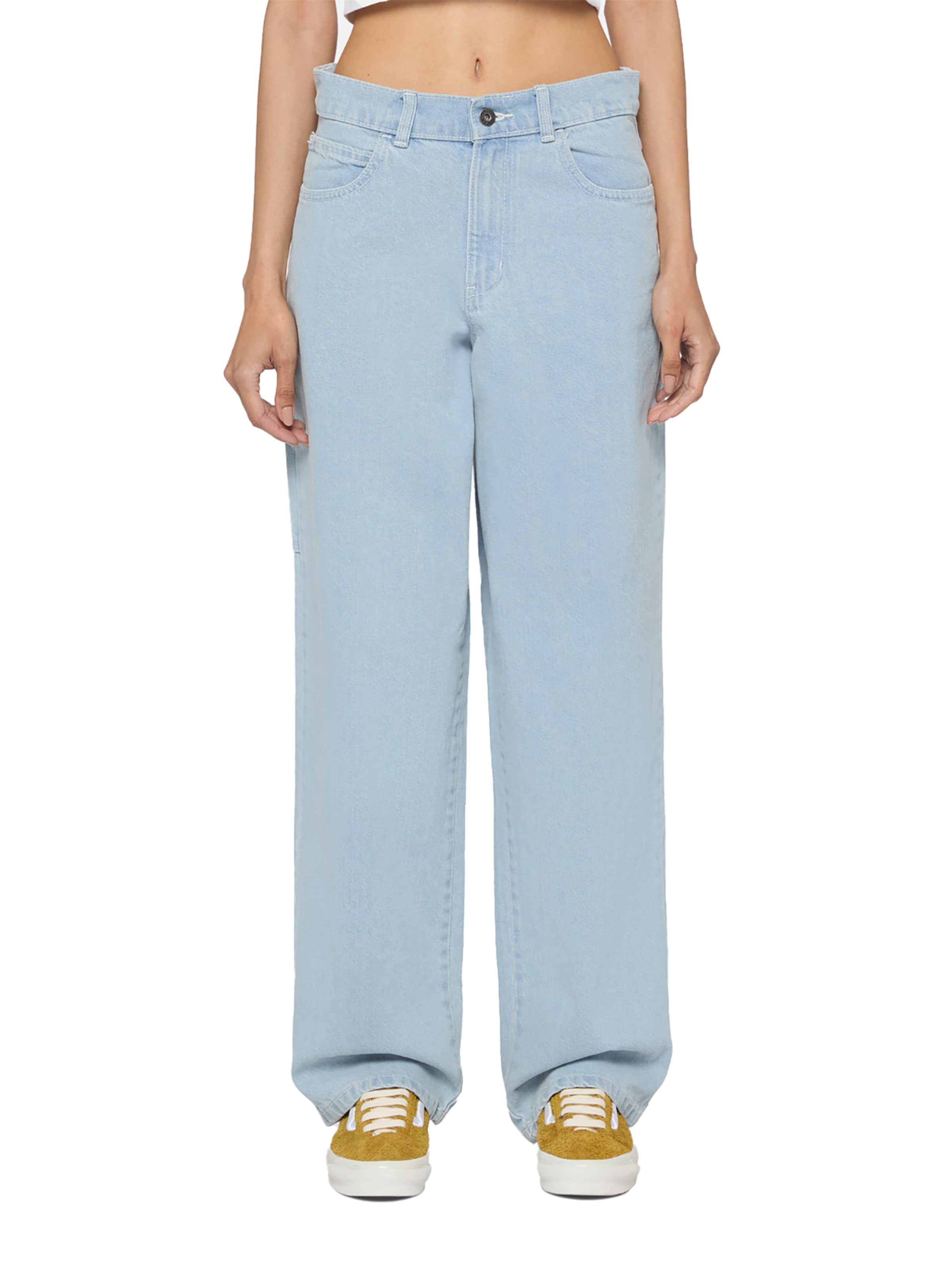 mėlyna DICKIES Laisvas Džinsai 'HERNDON': priekis