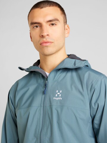Haglöfs Куртка в спортивном стиле 'Korp Proof' в Синий
