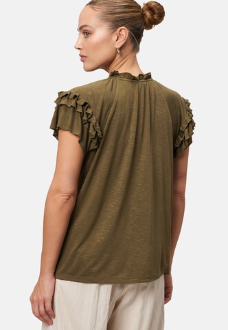 T-shirt zero en marron