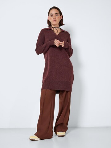 Noisy may Knit dress in Purple