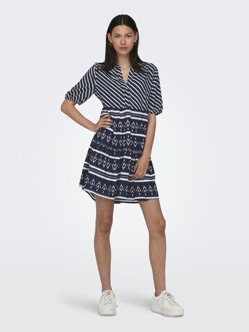 JDY - Vestido camisero en azul