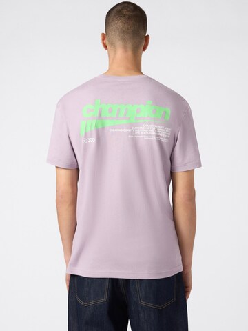 Champion Authentic Athletic Apparel Shirt in Purple: front