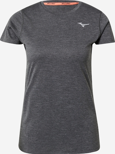 MIZUNO Sportshirt in grau / orange, Produktansicht