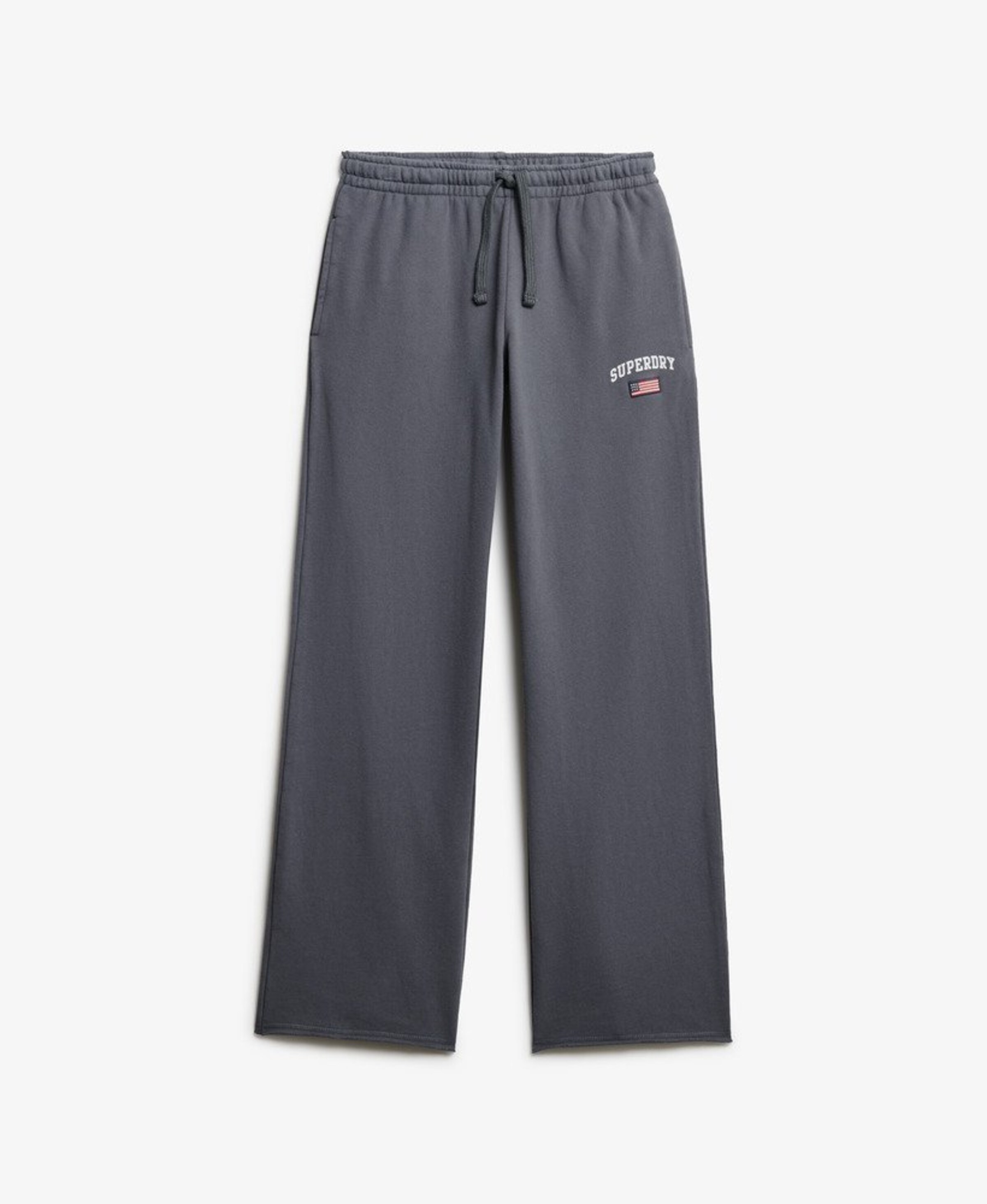 Superdry & Co Broek in 38 in de kleur Antraciet, Productweergave