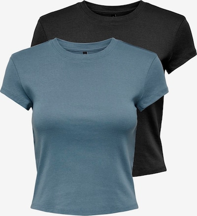 Marškinėliai iš ONLY, spalva – žalsvai mėlyna / juoda, Prekių apžvalga