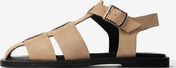 Chaussure basse 'BREATH OF SUMMER' L37 HANDMADE SHOES en beige : devant