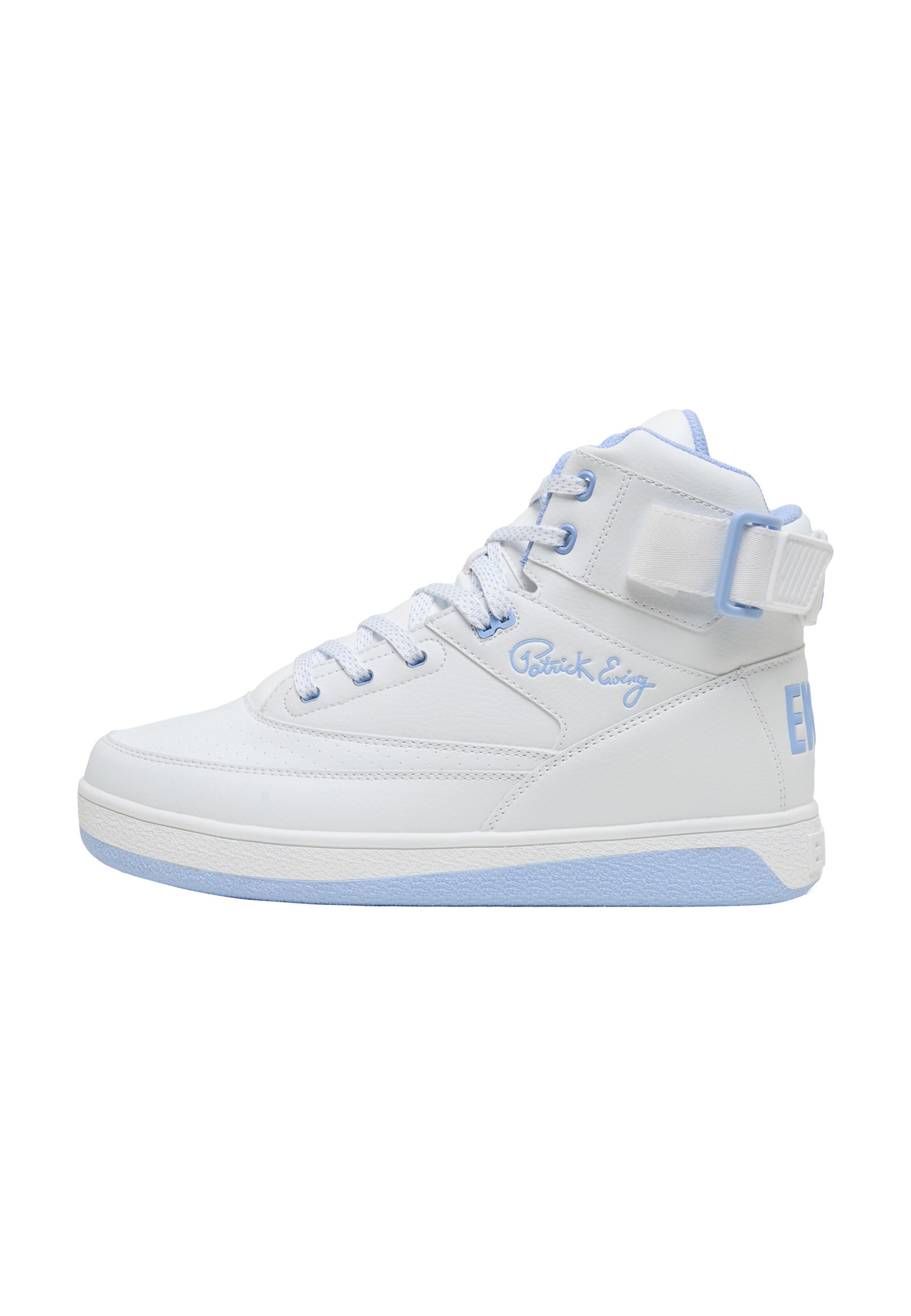 Ewing Sneakers hoog 'Rebound Core 33 HI' in Wit: voorkant