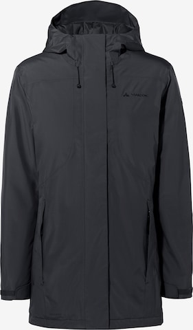 VAUDE Between-seasons parka 'Rosemoor' in Black: front
