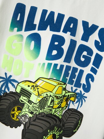 T-Shirt 'NKMHot Wheels' NAME IT en blanc