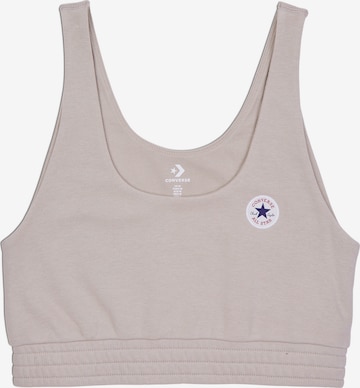 CONVERSE Sport-BH in Beige: Vorderseite