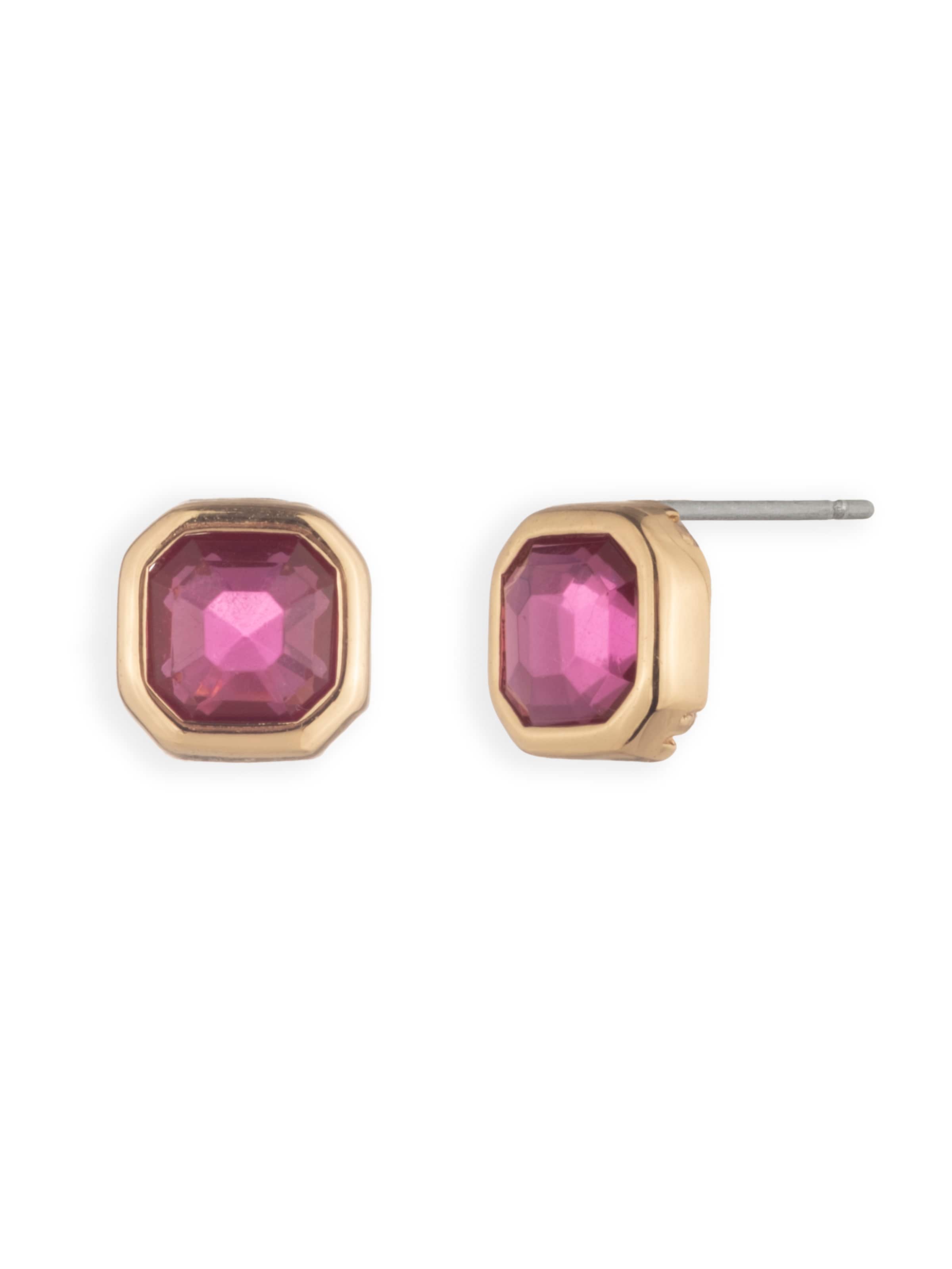 Boucles d'oreilles 'Darlene' Lauren Ralph Lauren en rose : devant