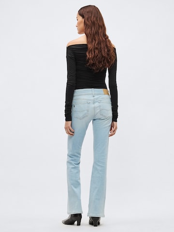 Pepe Jeans Rozkloszowany krój Jeansy 'PIMLICO' w kolorze niebieski