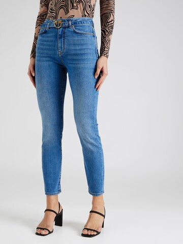 Skinny Jeans de la PINKO pe albastru: față