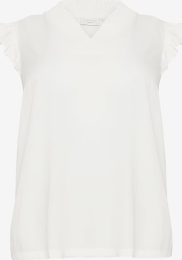 KAFFE CURVE Μπλούζα 'Dahlie' σε λευκό, Άποψη προϊόντος