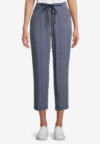 Betty & Co Regular Pants in Blue: front