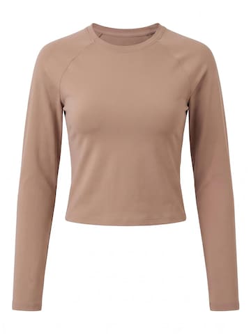 MyLibi Funktionsbluse 'Top Manga Larga Hera' i brun: forside