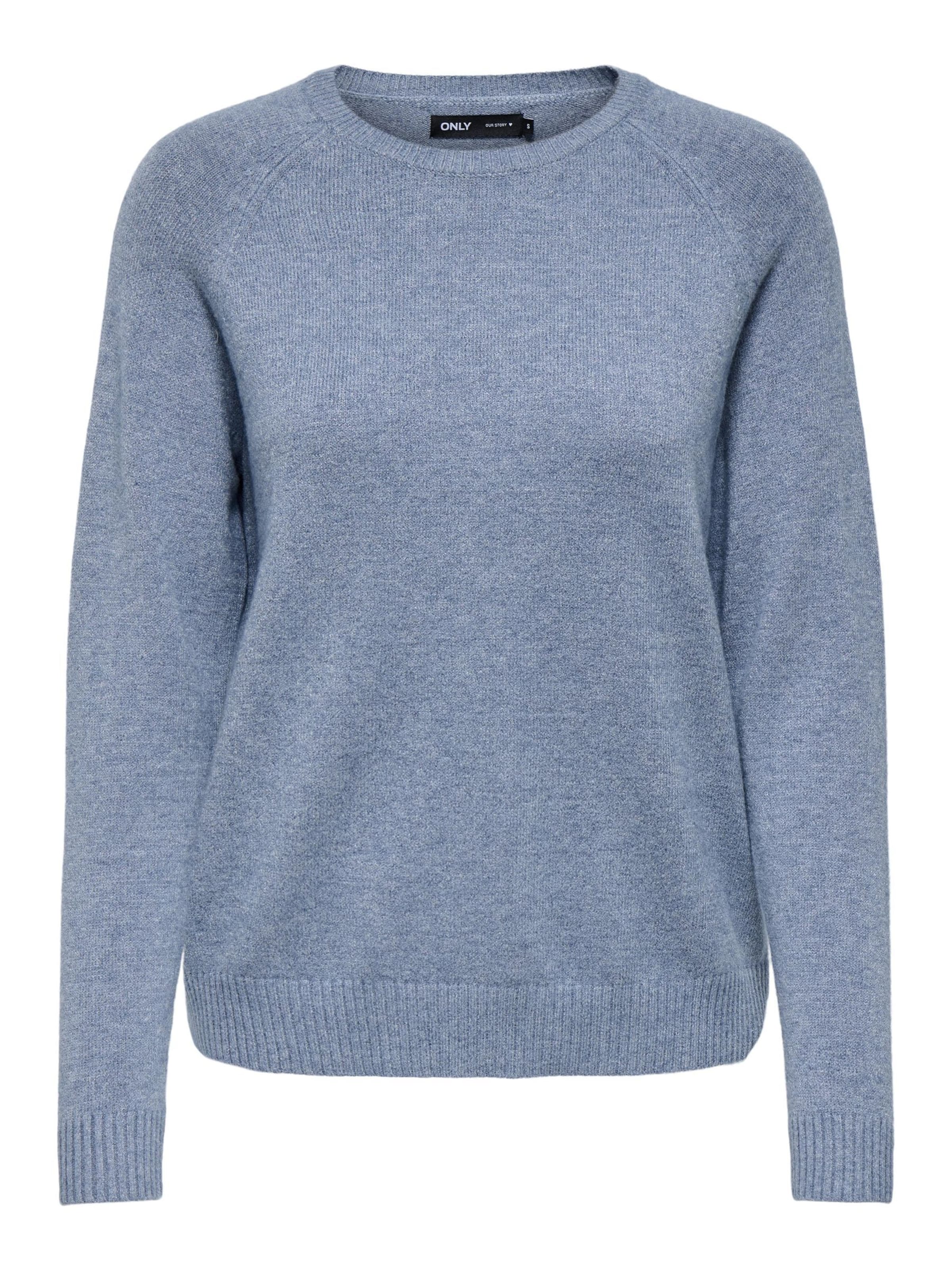 ONLY Pullover 'ONLLesly Kings' in Blau: Vorderseite