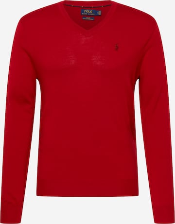 Polo Ralph LaurenPulover - crvena boja: prednji dio