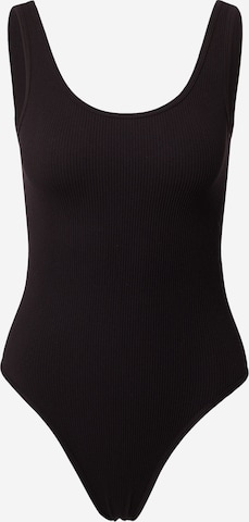 VERO MODA - Body camiseta 'Eve' en negro: frente