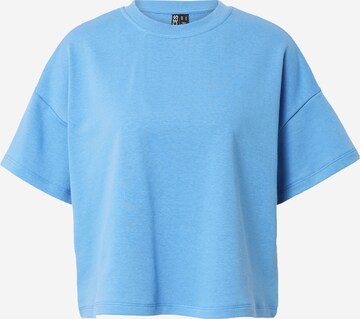 Sweat-shirt 'CHILLI' PIECES en bleu : devant