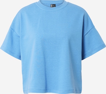 PIECES Sweatshirt 'CHILLI' in Blauw: voorkant