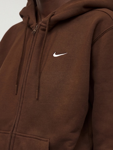 Nike Sportswear Sweatjacka 'Studio' i brun