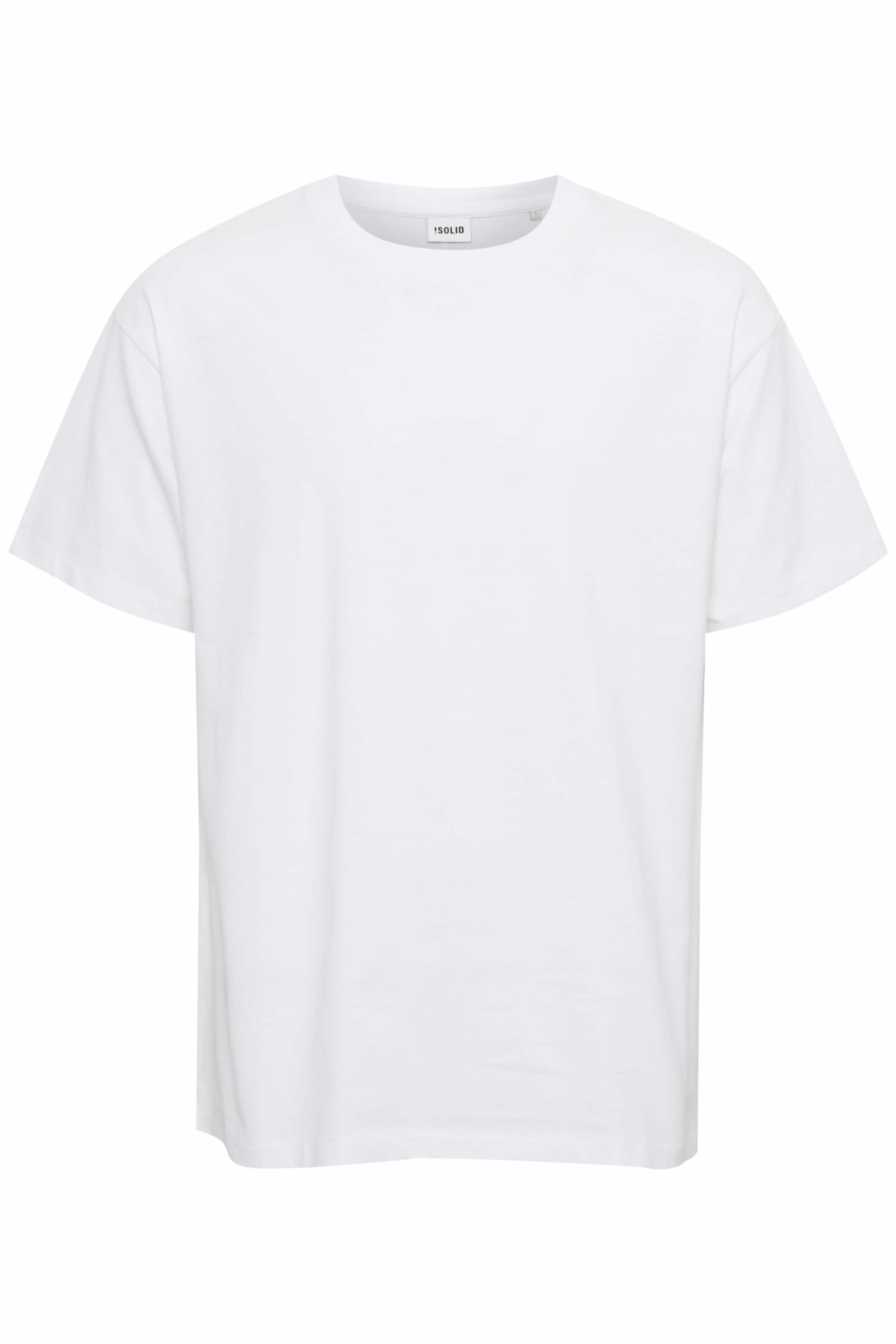 !Solid - Camisa 'CADEL' em branco: frente