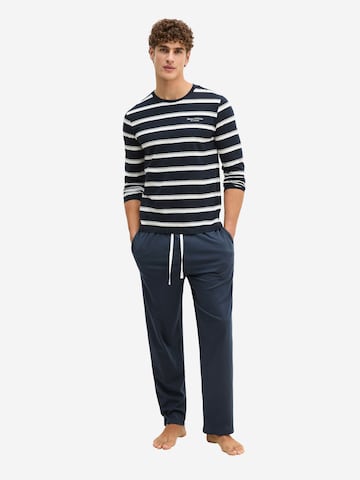 Pyjama long ' Mix N Match ' Marc O'Polo en bleu : devant