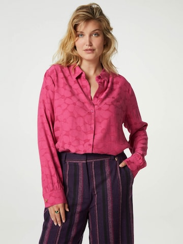 Fabienne Chapot Blouse 'Lot' in Roze