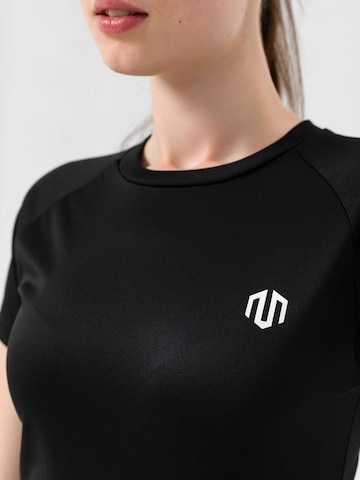 MOROTAI Koszulka funkcyjna 'Naka' w kolorze czarny