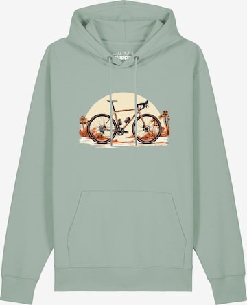 Watapparel Sweatshirt in Groen: voorkant