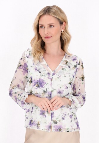 Chemisier 'Fashion Look' Usha en violet : devant