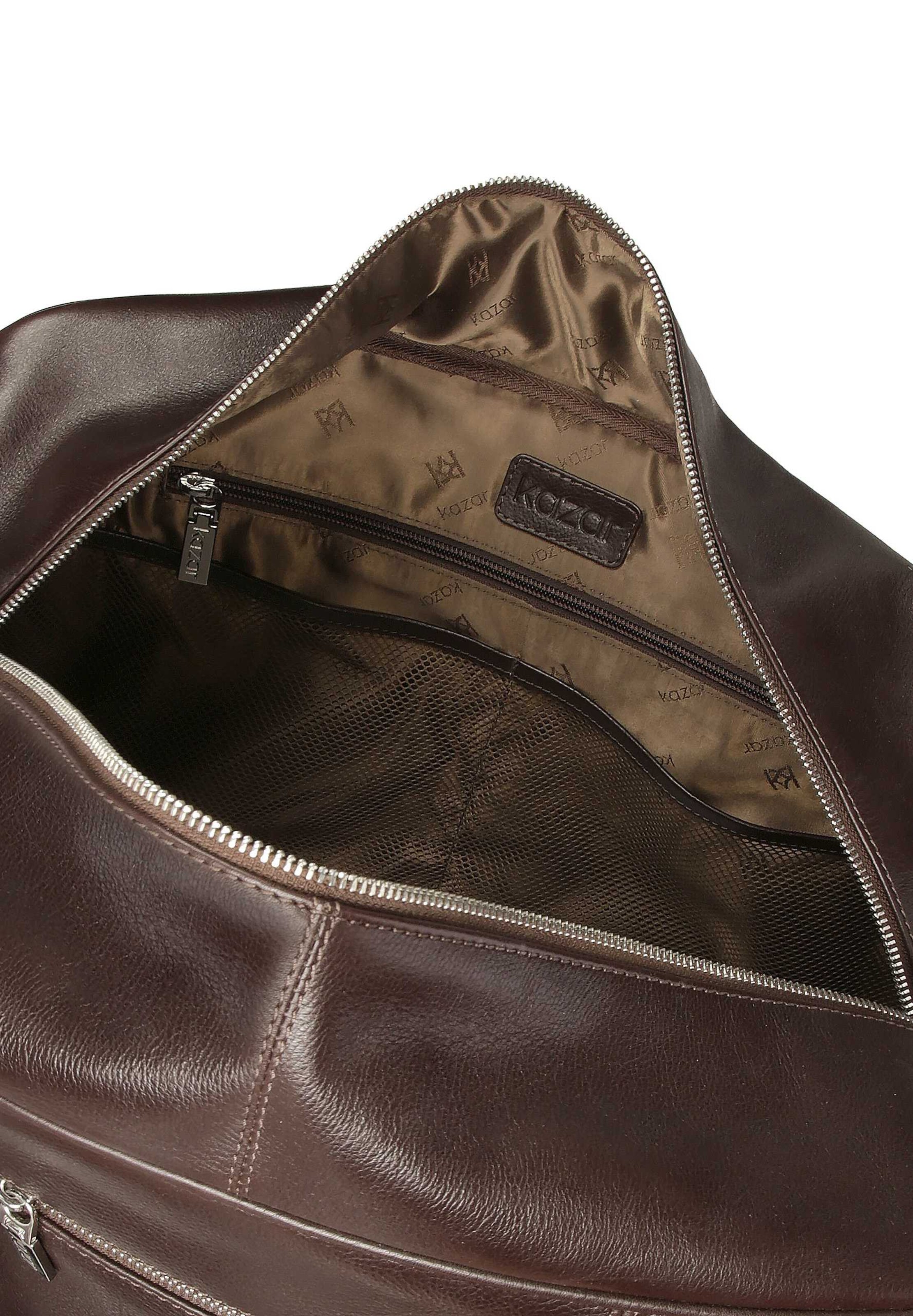 Borsa da viaggio di Kazar in marrone