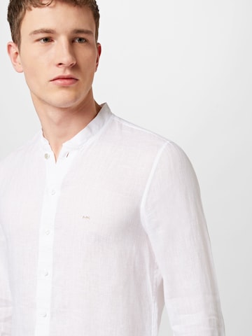 Michael Kors Slim fit Button Up Shirt in White