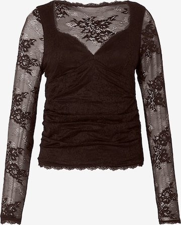 Abercrombie & Fitch - Blusa 'ZOE' en marrón: frente