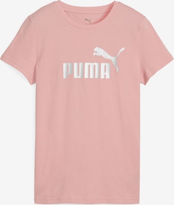 PUMA Shirt 'Ess No. 1' in Roze: voorkant