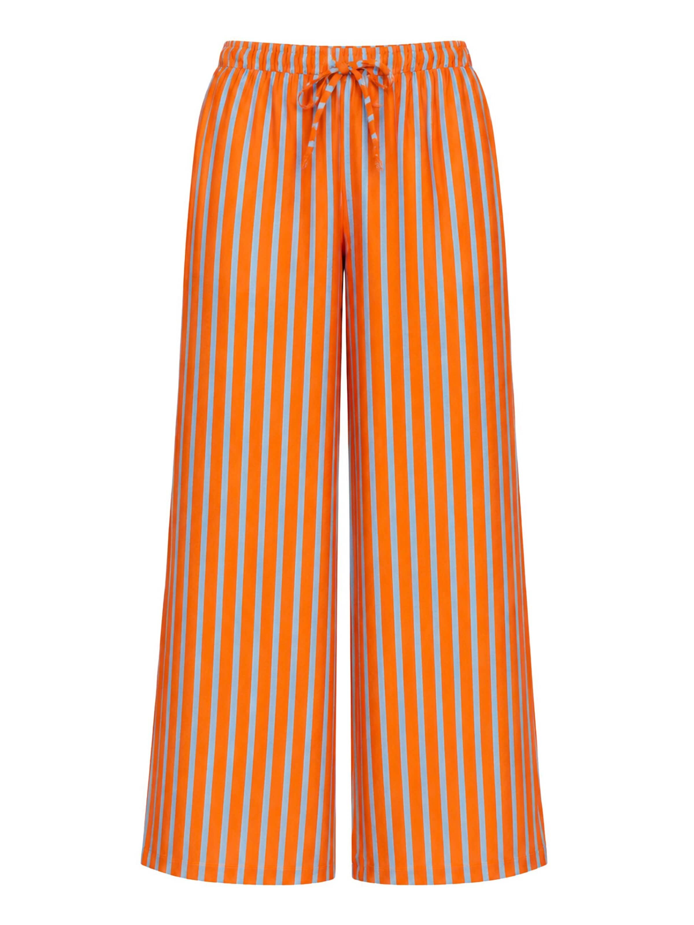SASSYCLASSY Loose fit Pants in Orange: front