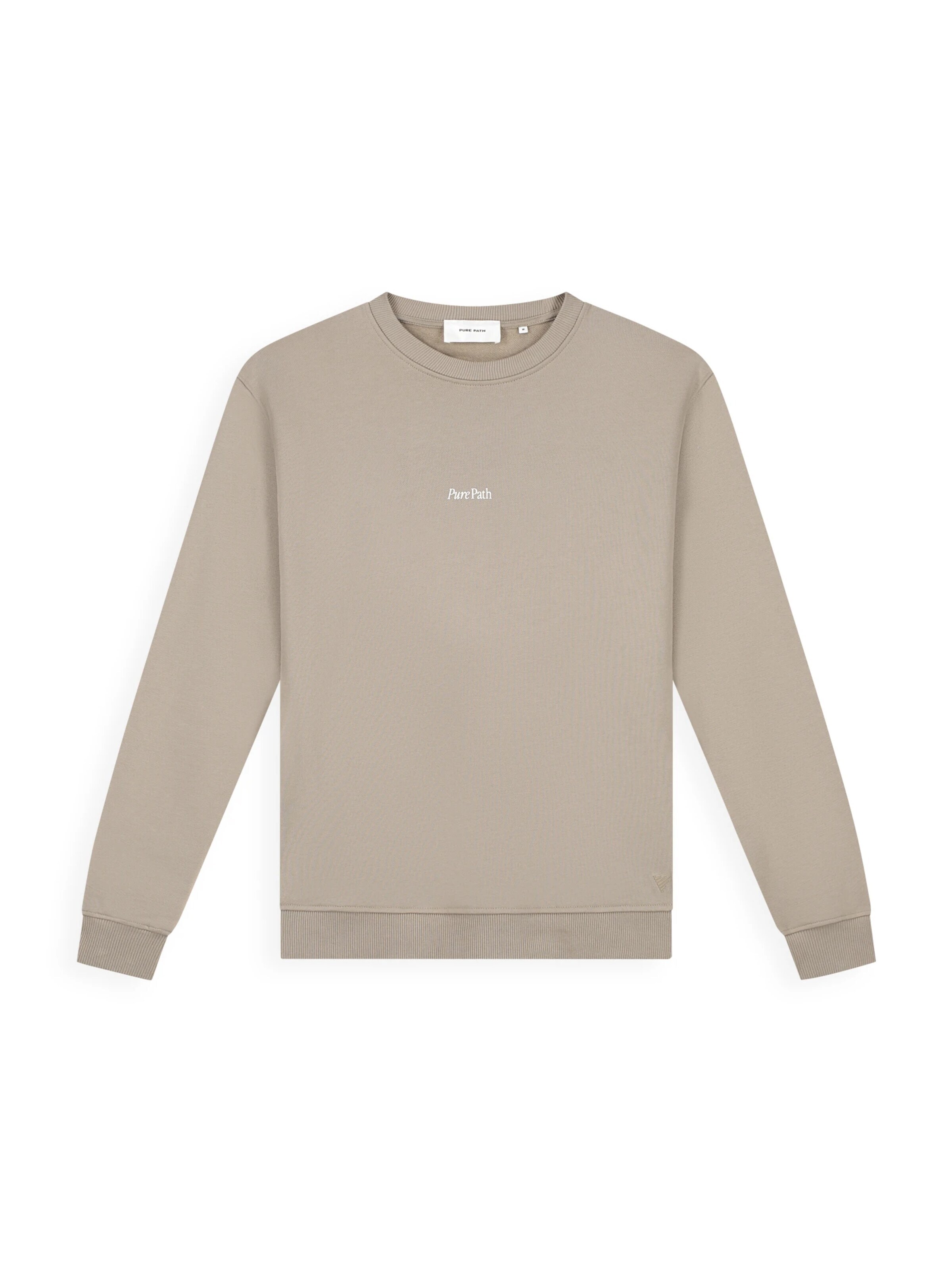 Pure Path Sweatshirt in Grijs: voorkant