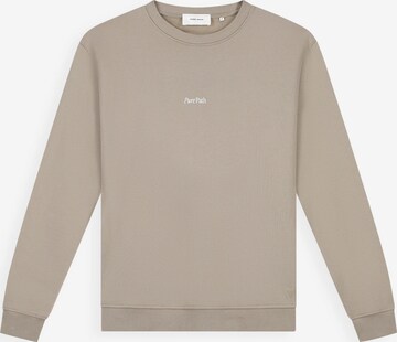 Pure Path Sweatshirt in Grau: Vorderseite