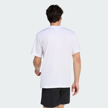 ADIDAS PERFORMANCE Funktionsshirt 'D4T Essentials' in Weiß