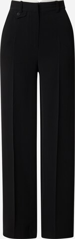 LeGer Premium Wide leg Pantalon 'Anja' in Zwart: voorkant