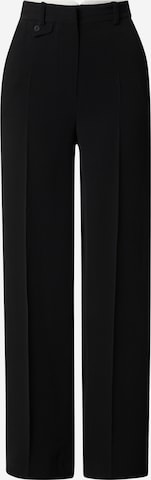LeGer Premium Панталон с ръб 'Anja' в черно: отпред